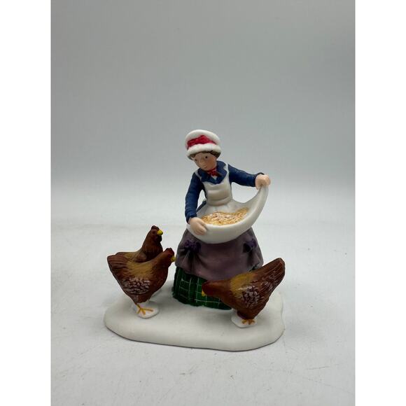 Department 56 - Three French Hens - 12 Days of Dickens Christmas - Picture 3 of 11